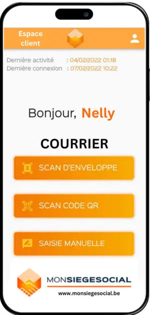 Application mobile monsiegesocial
